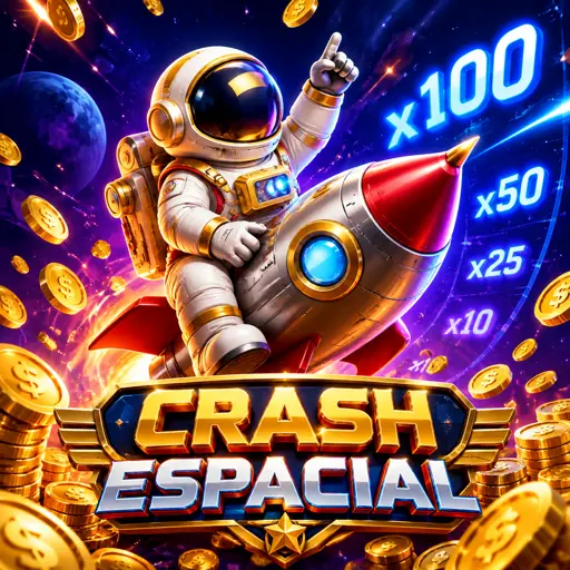 Spaceman, crash game de astronauta da Pragmatic Play com cashout parcial